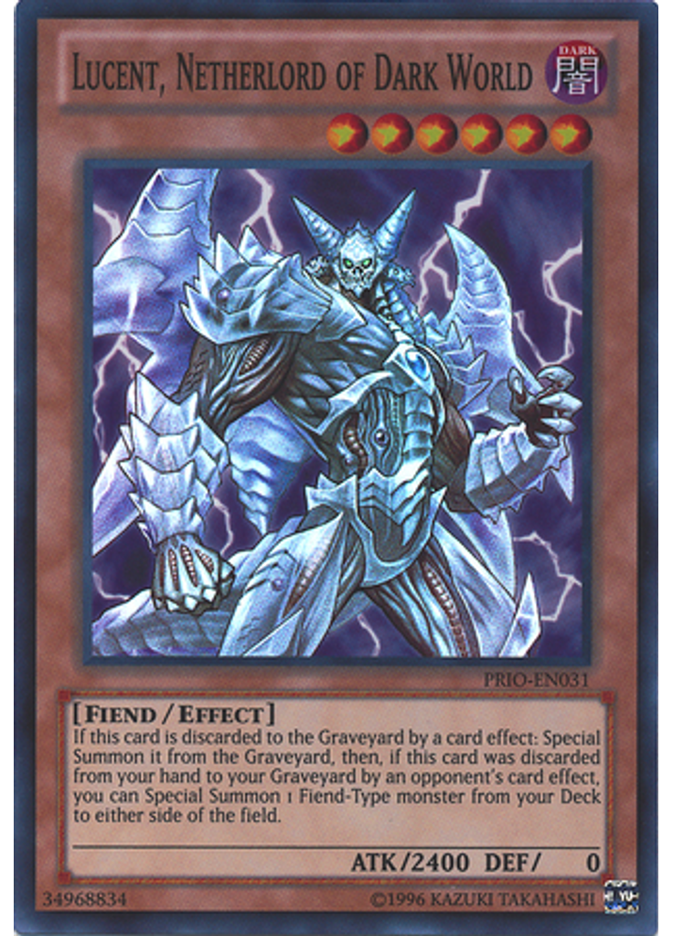 Lucent, Netherlord of Dark World (Super Rare Unlimited)