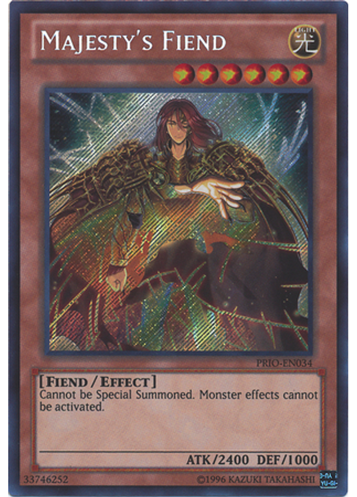 Majesty's Fiend (Secret Rare Unlimited)