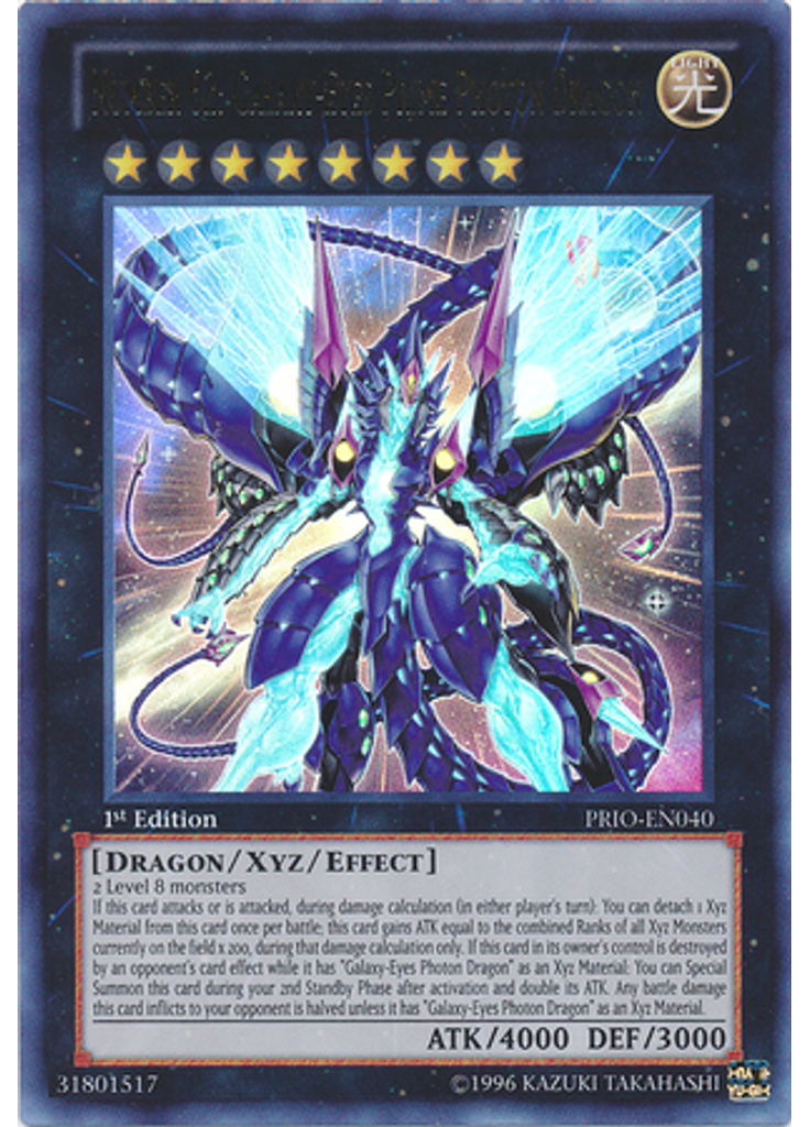 Number 62: Galaxy-Eyes Prime Photon Dragon