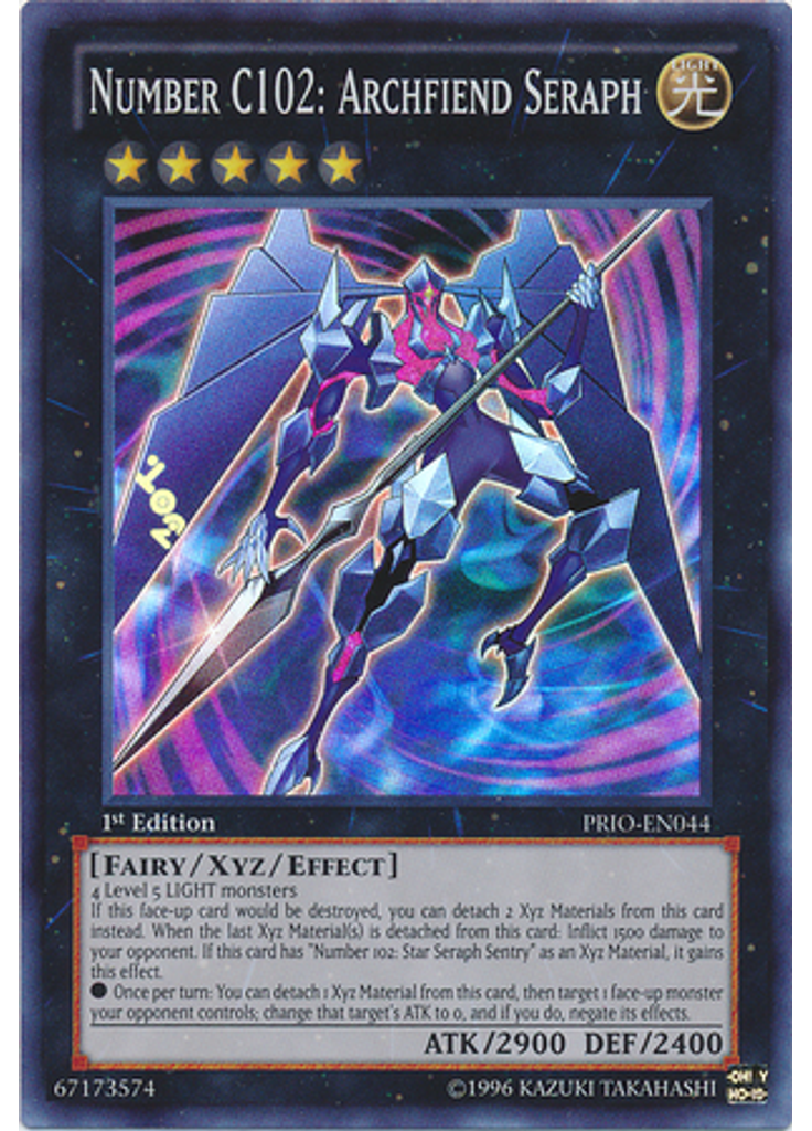 Number C102: Archfiend Seraph