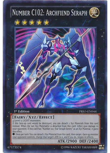 Number C102: Archfiend Seraph