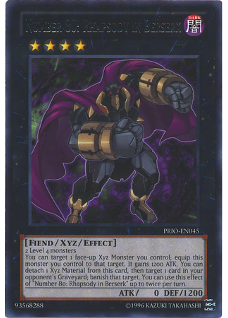 Number 80: Rhapsody in Berserk (Rare Unlimited)