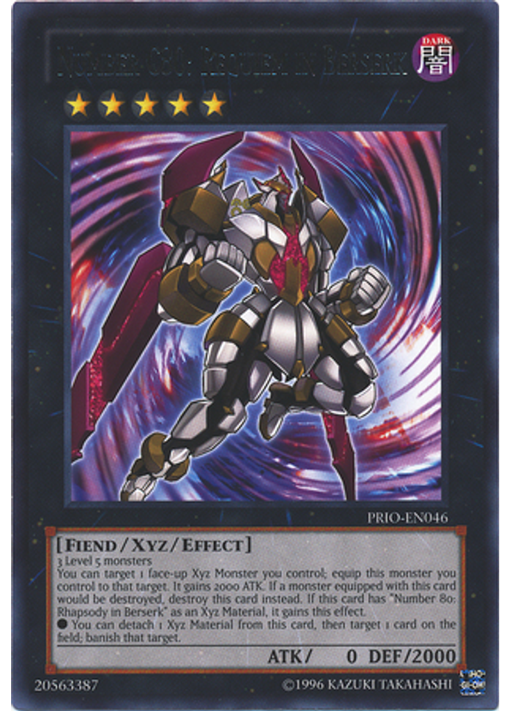 Number C80: Requiem in Berserk (Rare Unlimited)