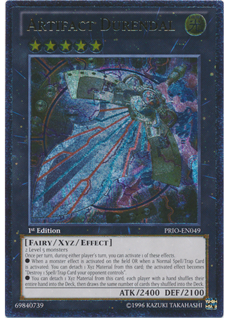 Artifact Durendal (Ultimate Rare 1st Edition)