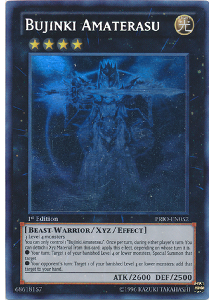 Bujinki Amaterasu (Ghost Rare 1st Edition)