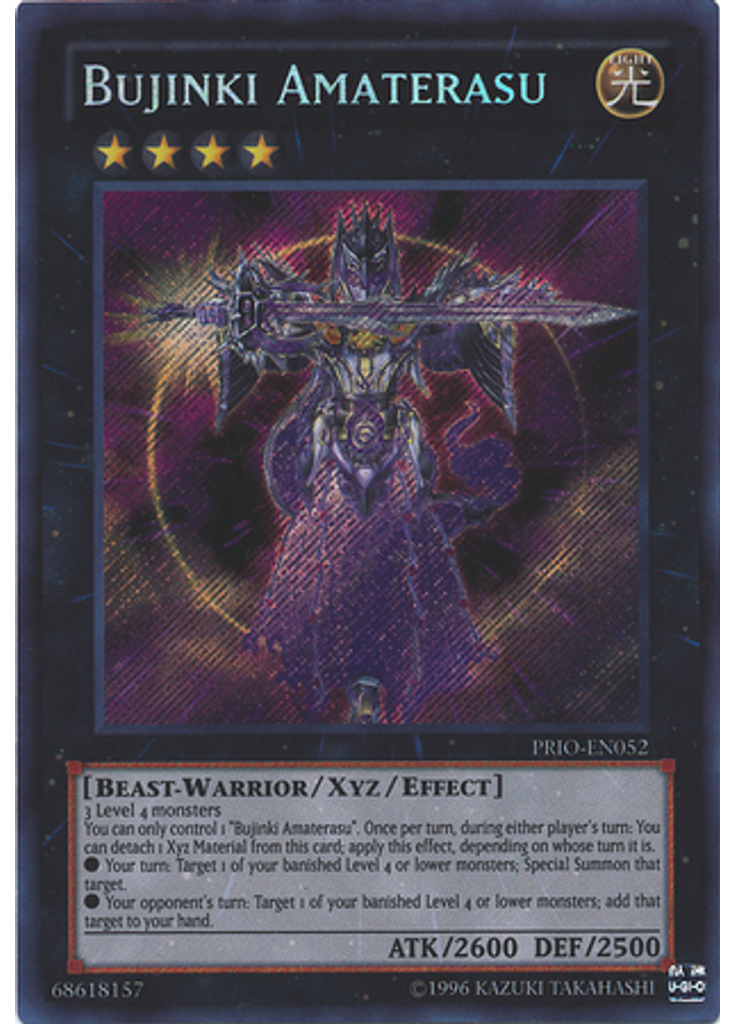 Bujinki Amaterasu (Secret Rare Unlimited)
