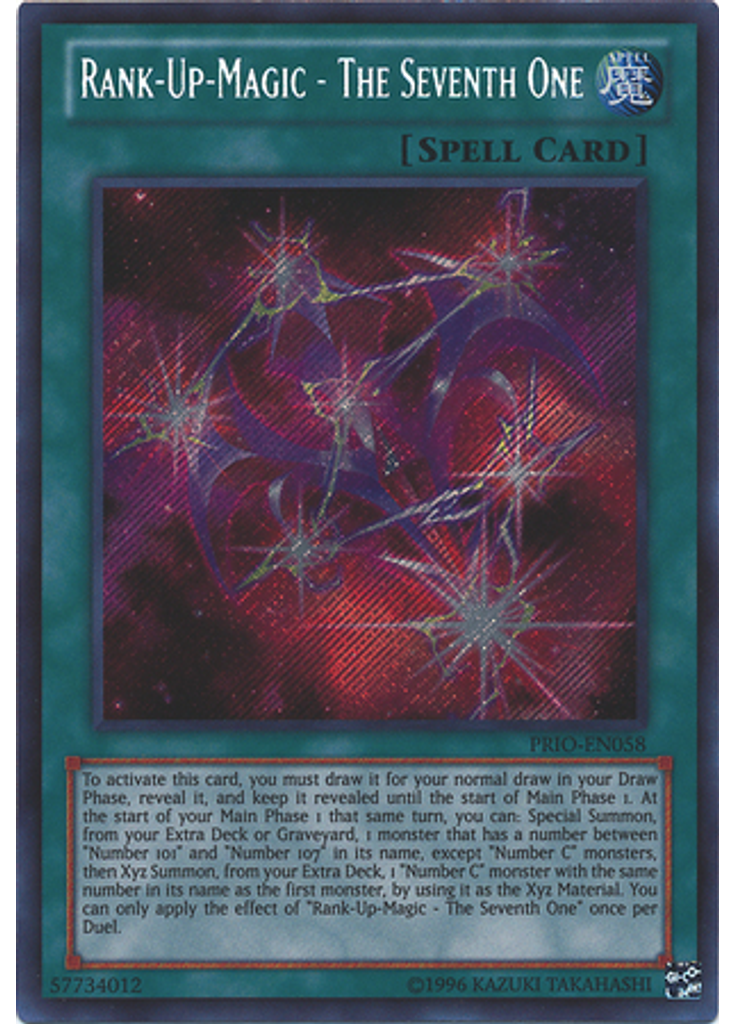 Rank-Up-Magic - The Seventh One (Secret Rare Unlimited)