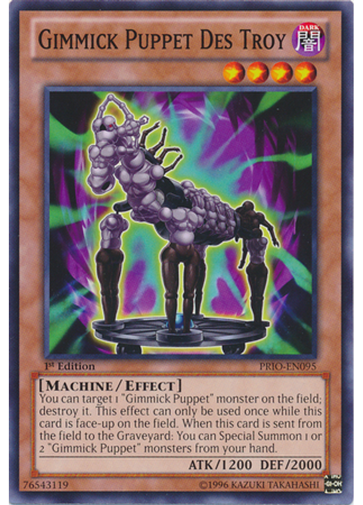 Gimmick Puppet Des Troy