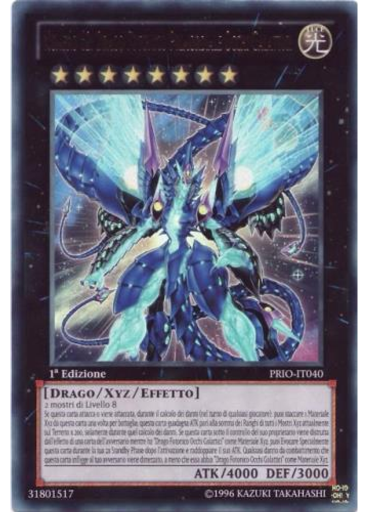 Numero 62: Drago Fotonico Primordiale Occhi Galattici
