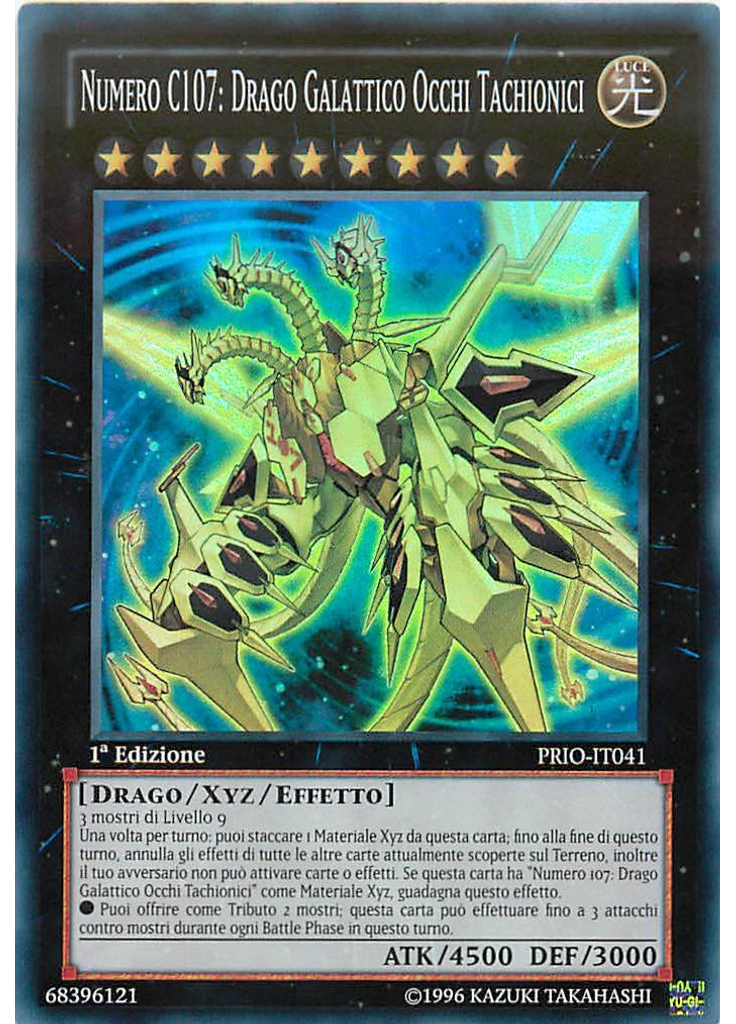 Numero C107: Neo Drago Tachionico Occhi Galattici