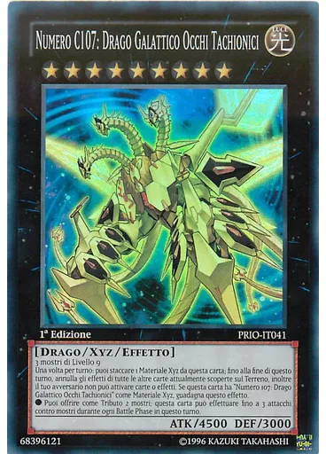 Numero C107: Neo Drago Tachionico Occhi Galattici