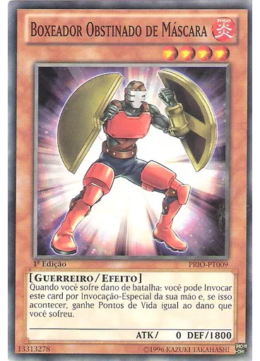 Boxeador Obstinado de Máscara