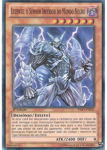 Luzente, o Senhor Inferior do Mundo Negro — Origem Primordial
