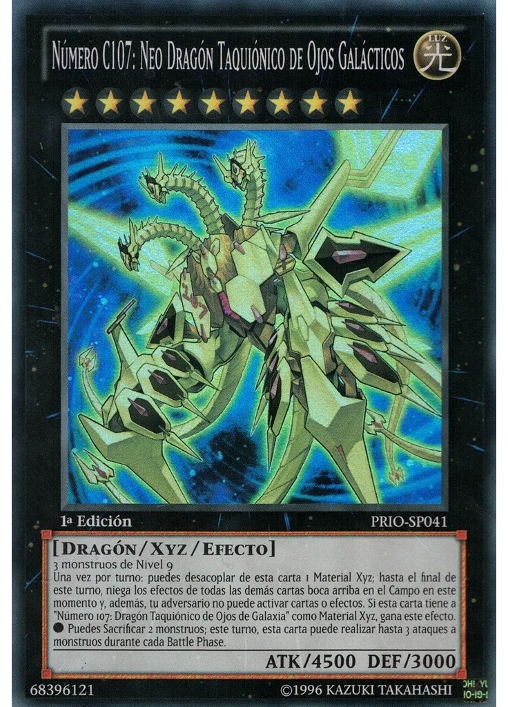 Número C107: Neo Dragón Taquiónico de Ojos Galácticos