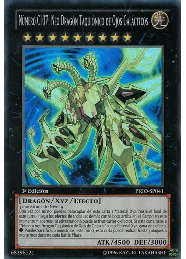 Número C107: Neo Dragón Taquiónico de Ojos Galácticos