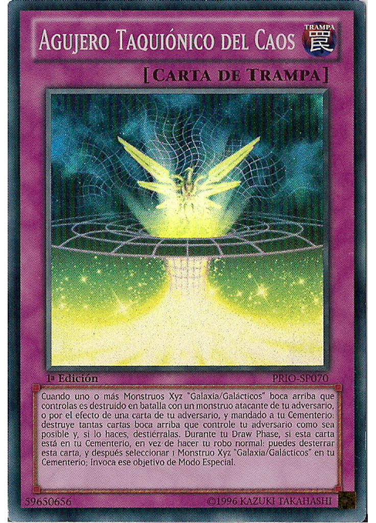 Agujero Taquiónico del Caos