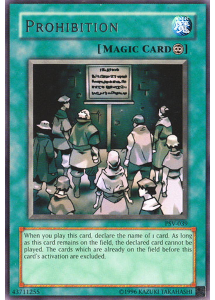 Prohibition (Rare Unlimited)