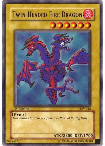 Twin-Headed Fire Dragon