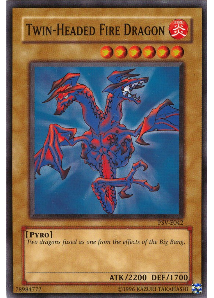 Twin-Headed Fire Dragon (Common Unlimited)