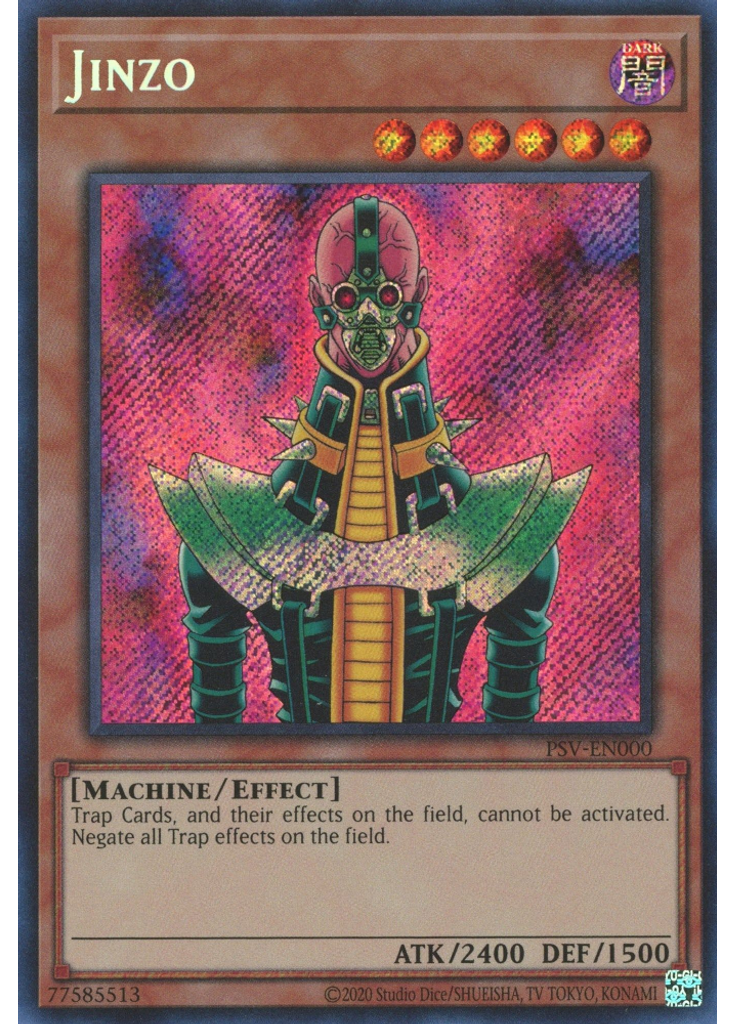 Jinzo (Secret Rare Unlimited 25th Anniversary Edition)