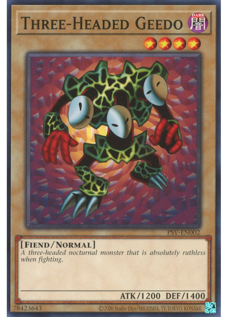 Three-Headed Geedo (Common Unlimited 25th Anniversary Edition)