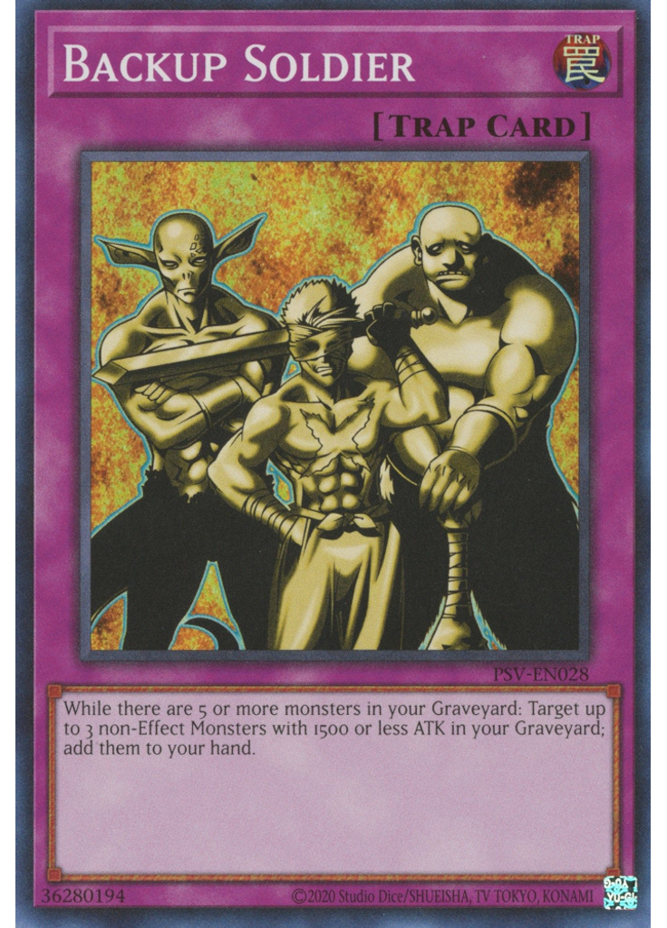 Backup Soldier (Super Rare Unlimited 25th Anniversary Edition)