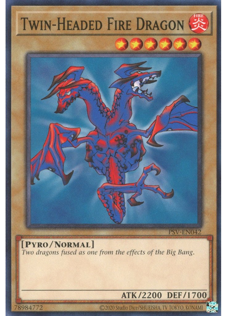 Twin-Headed Fire Dragon (Common Unlimited 25th Anniversary Edition)