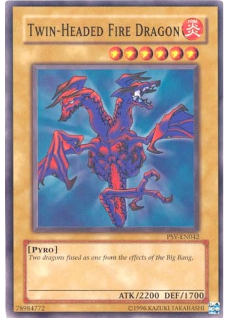 Twin-Headed Fire Dragon