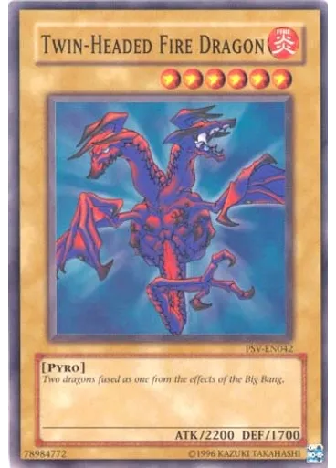 Twin-Headed Fire Dragon