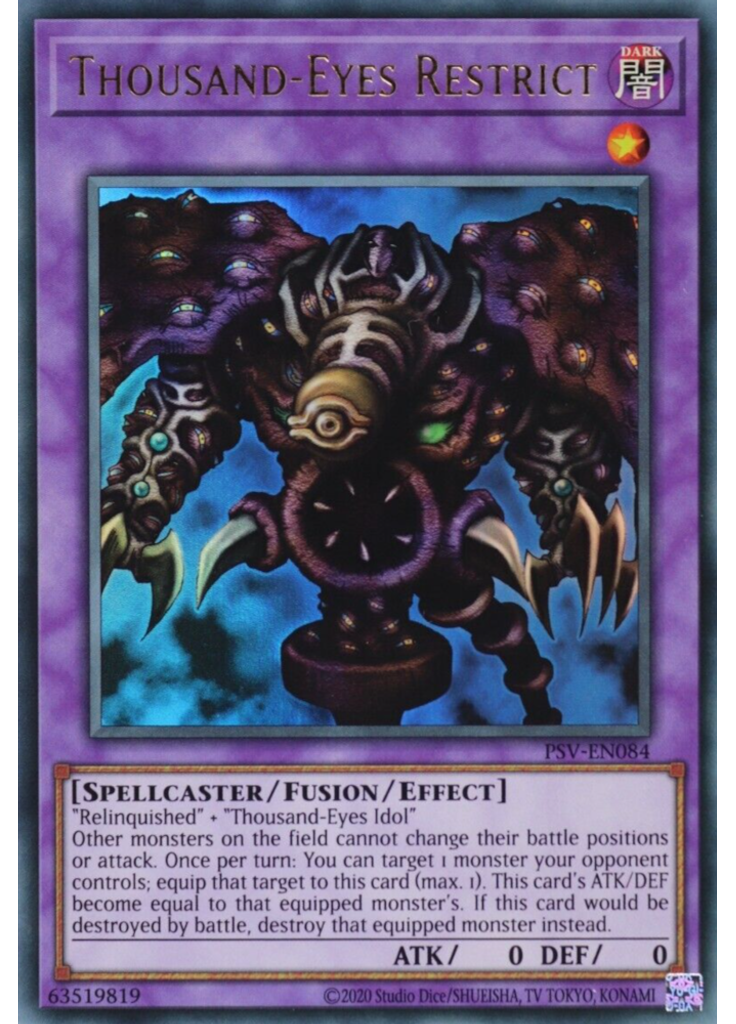 Thousand-Eyes Restrict (Ultra Rare Unlimited 25th Anniversary Edition)