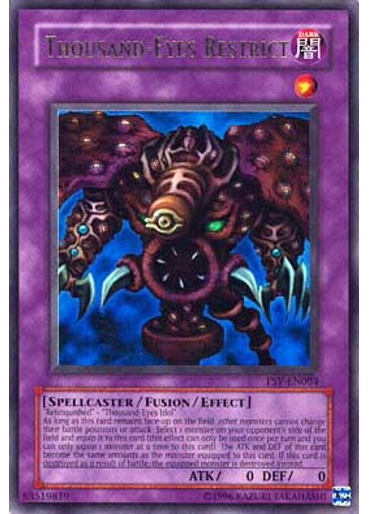Thousand-Eyes Restrict