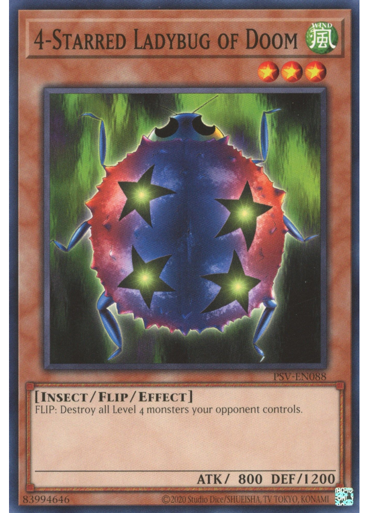 4-Starred Ladybug of Doom (Common Unlimited 25th Anniversary Edition)