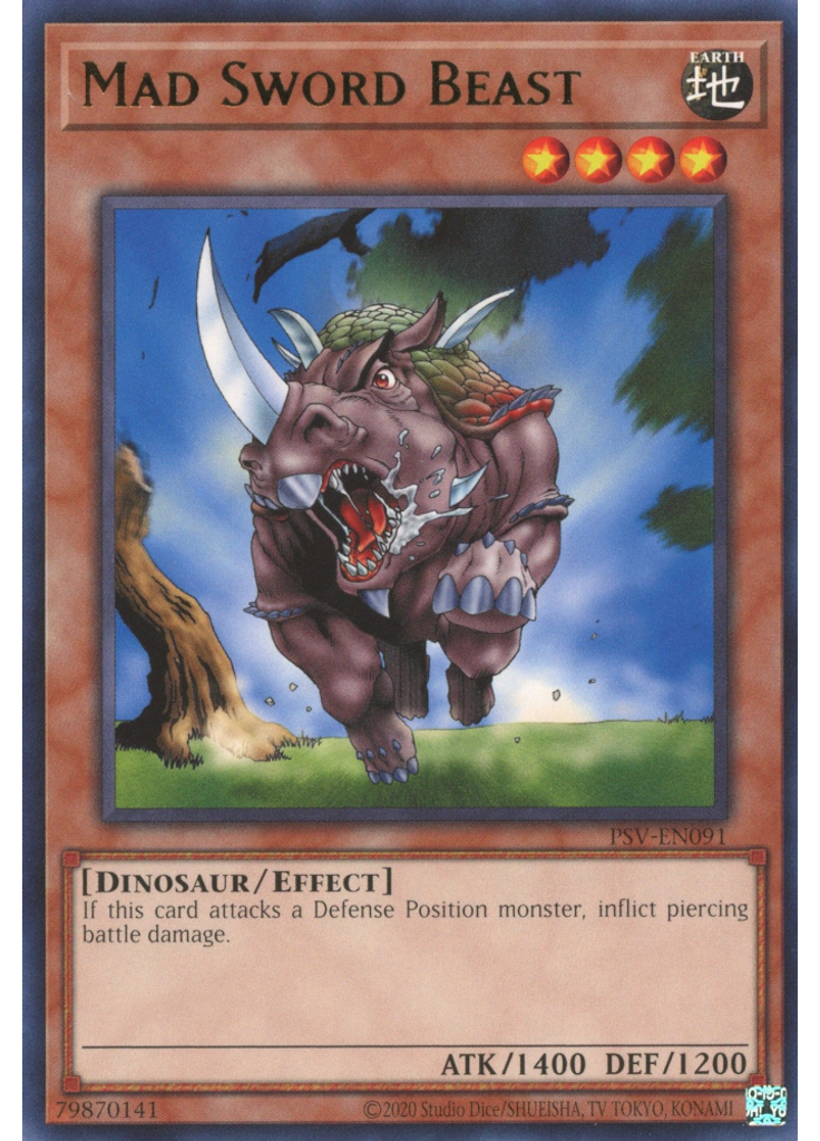 Mad Sword Beast (Rare Unlimited 25th Anniversary Edition)