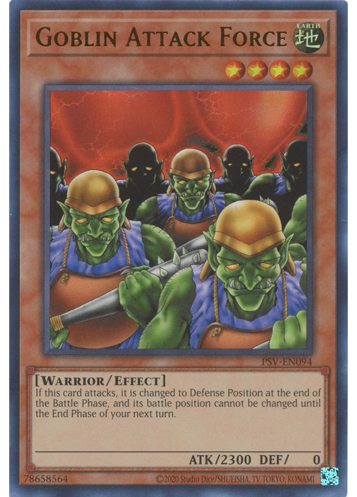 Goblin Attack Force (Ultra Rare Unlimited 25th Anniversary Edition)