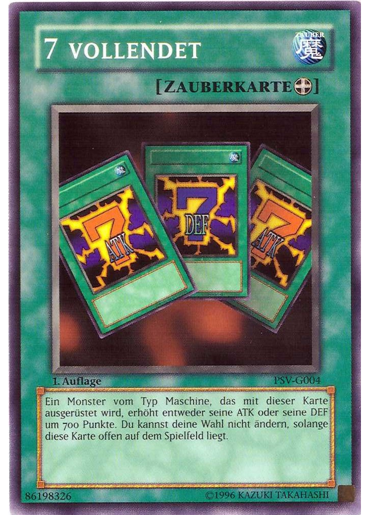 7 vollendet