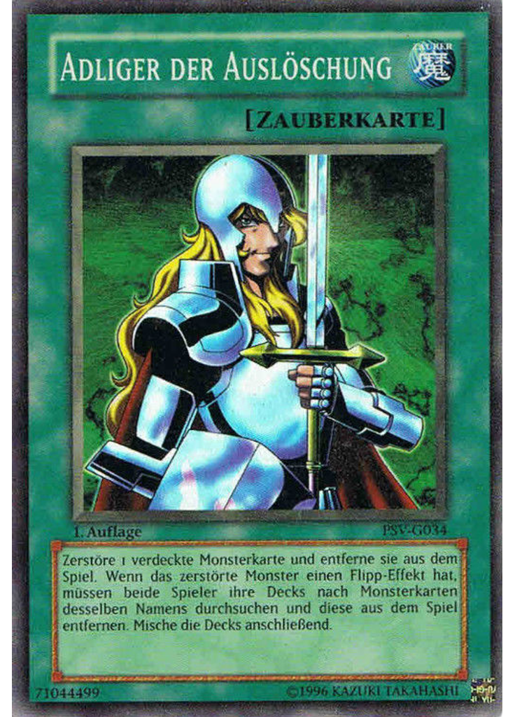 Adliger der Auslöschung