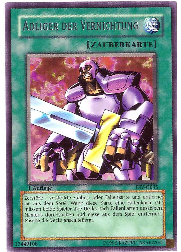 Adliger der Vernichtung