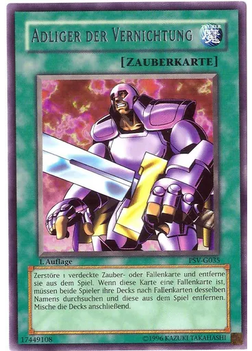Adliger der Vernichtung