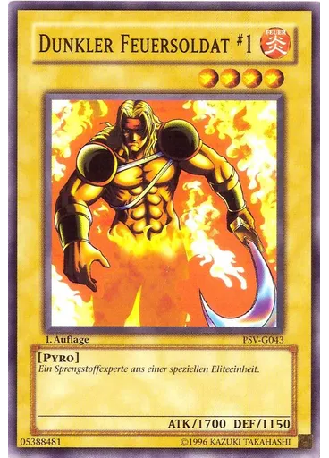 Dunkler Feuersoldat #1