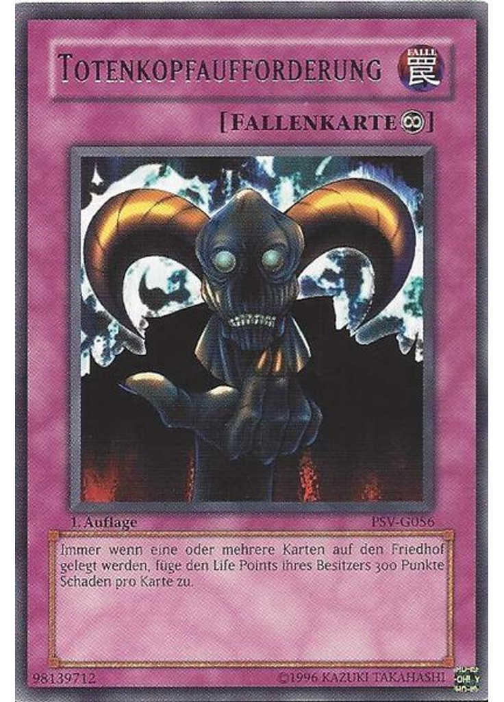 Totenkopfaufforderung