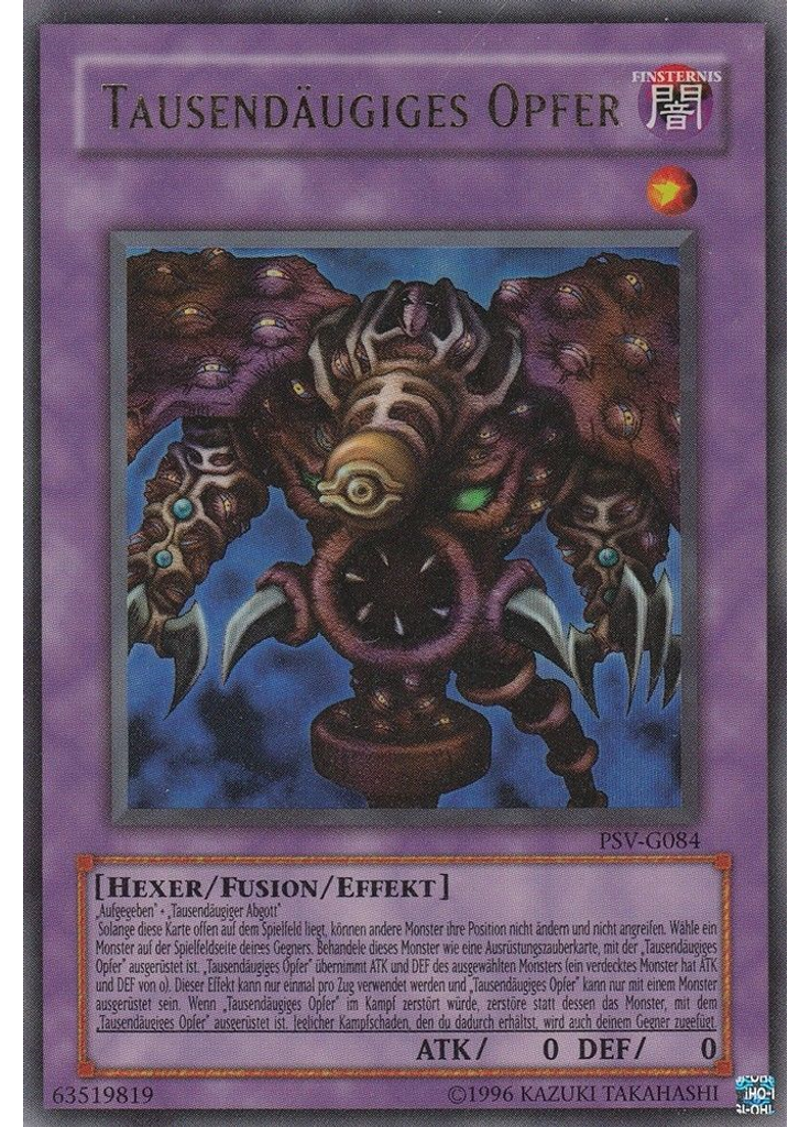 Tausendäugiges Opfer (Ultra Rare Unlimited)
