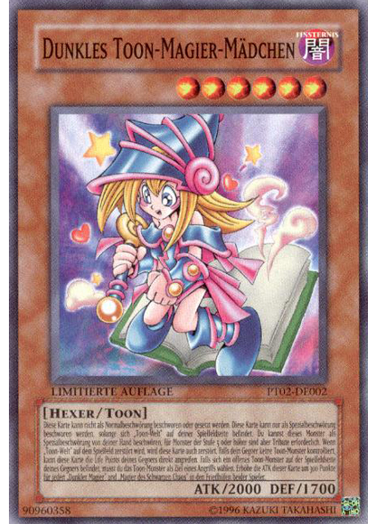 Toon-Dunkles Magier-Mädchen