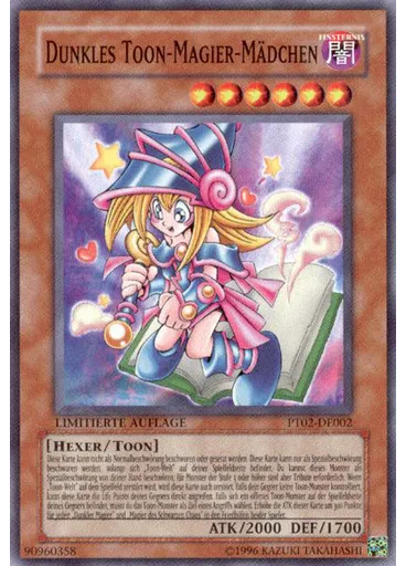 Toon-Dunkles Magier-Mädchen