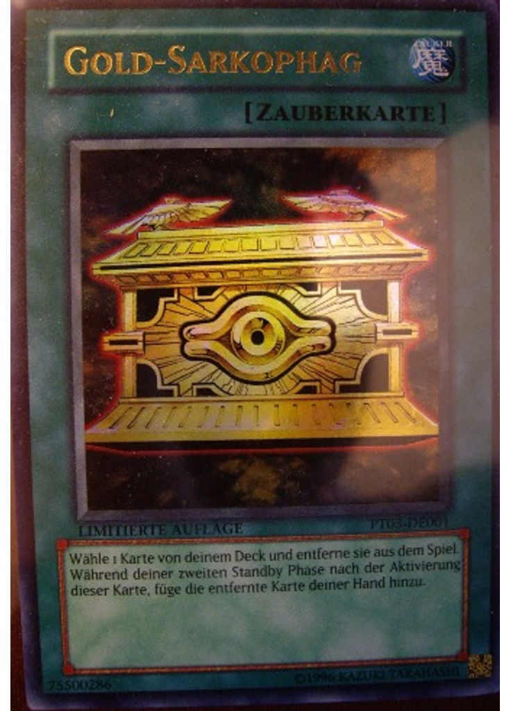 Gold-Sarkophag