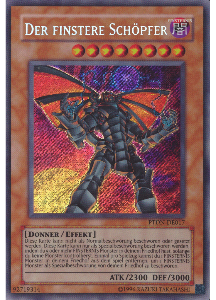 Der finstere Schöpfer (Secret Rare Unlimited)