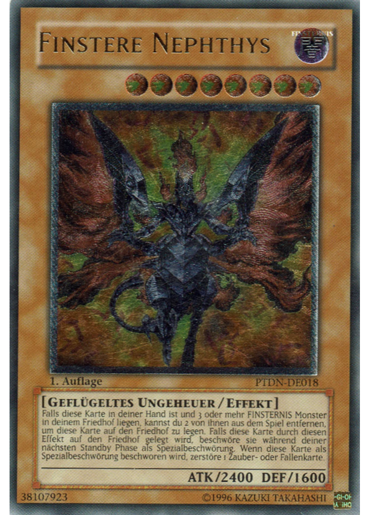 Finstere Nephthys (Ultimate Rare 1st Edition)