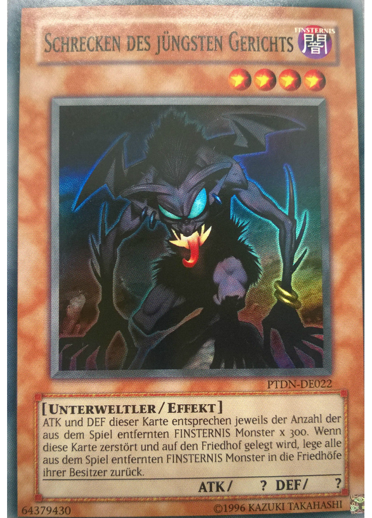 Schrecken des jüngsten Gerichts (Super Rare Unlimited)
