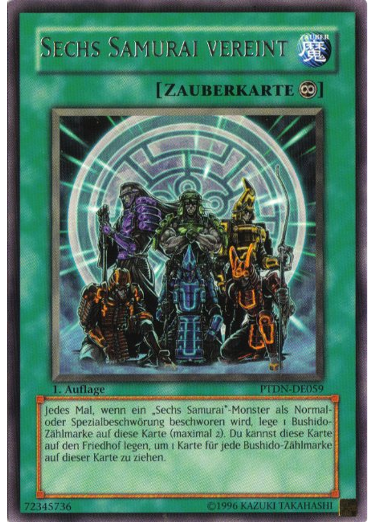 Sechs Samurai vereint