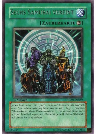 Sechs Samurai vereint