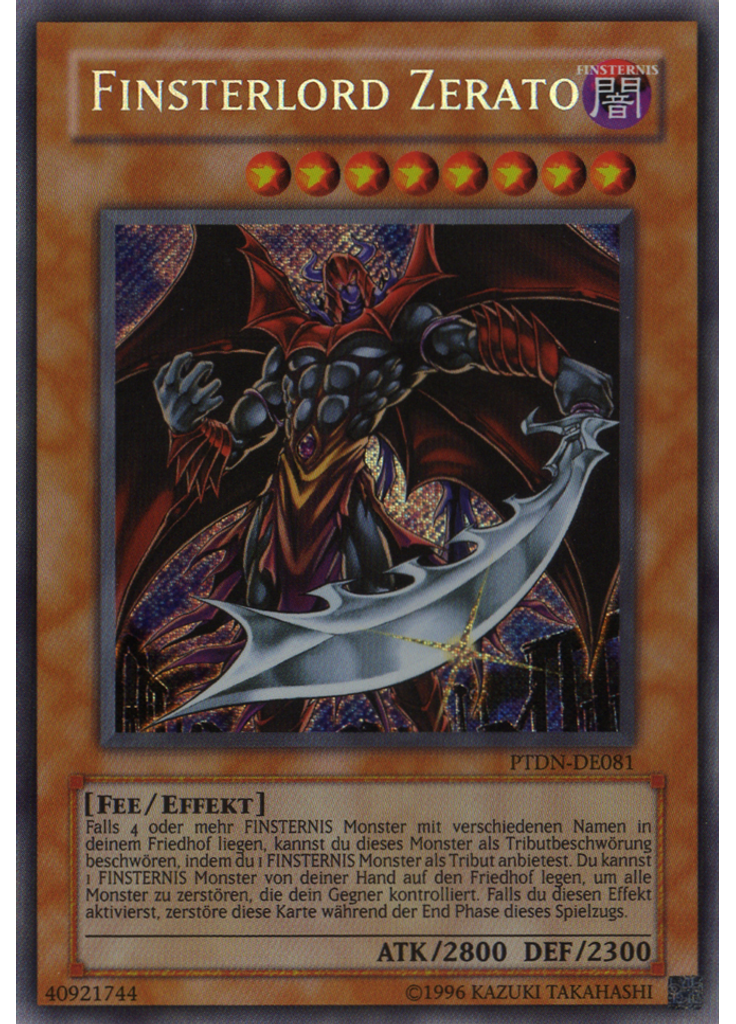 Finsterlord Zerato (Secret Rare Unlimited)